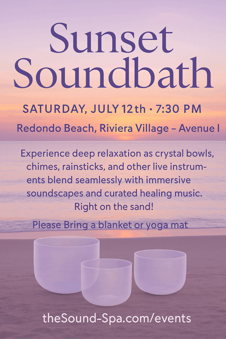 Nearby sound therapy spa offering frequency-based healing in Los Angeles