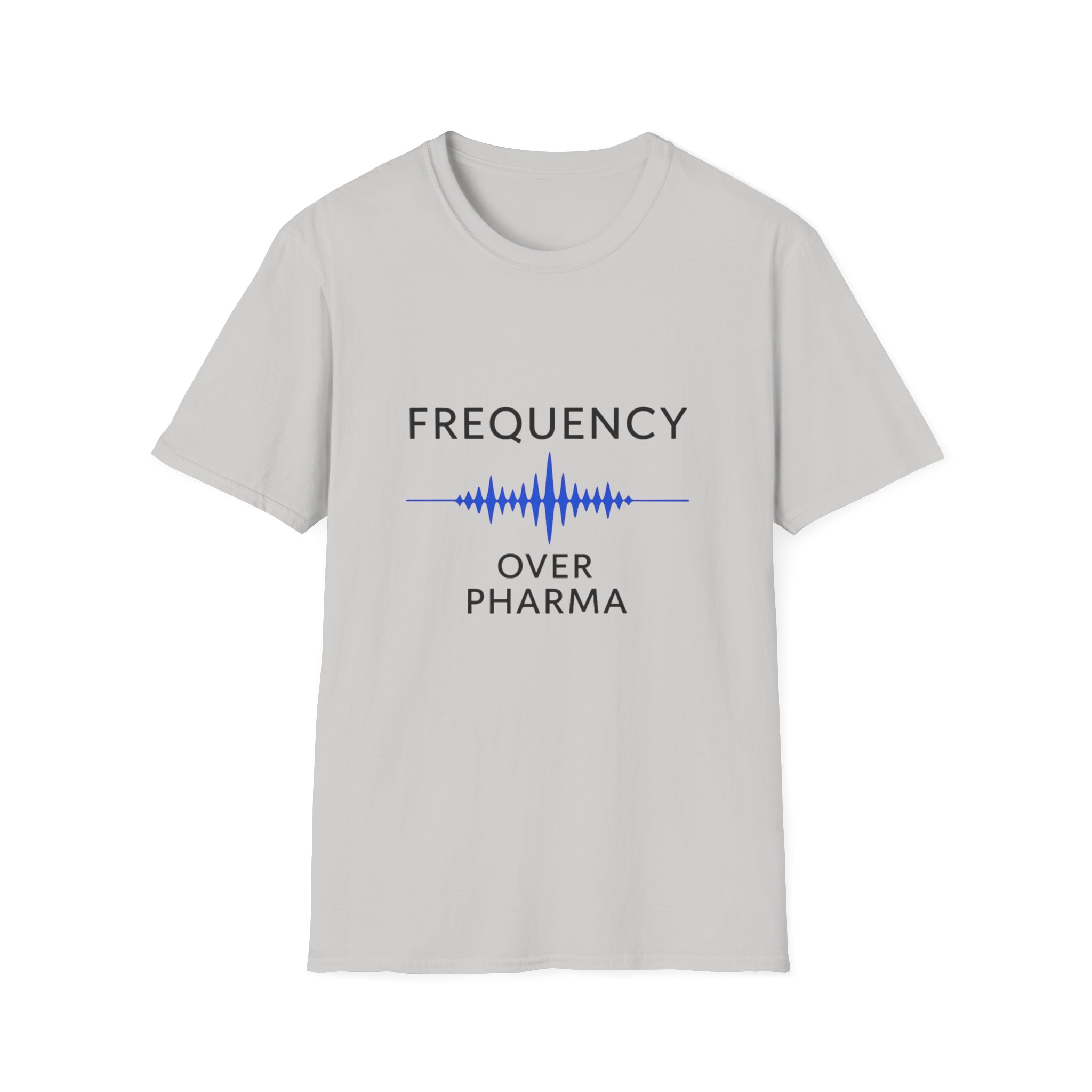 “Frequency Over Pharma” Tee (waveform design) - Image 3
